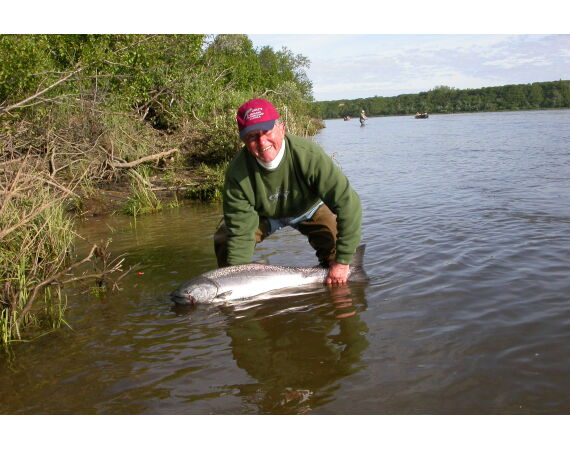 Alaska zalm kamp