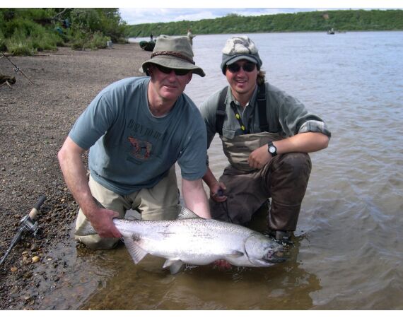 Alaska zalm kamp
