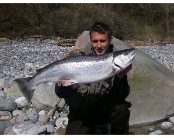 Moen, Denemarken Zeeforel