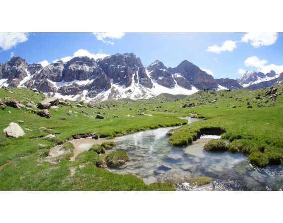 Op de top van de Pyreneeën