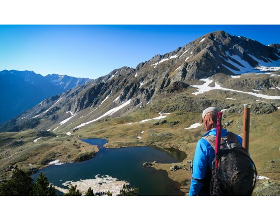 Op de top van de Pyreneeën